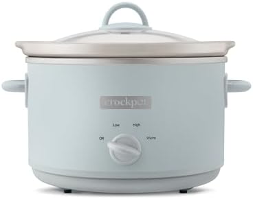 Crock-Pot 4.5 Quart Manual Slow Cooker – Macaroon Blue wq xa 1r 7v 3d eo | Ref c61wb8