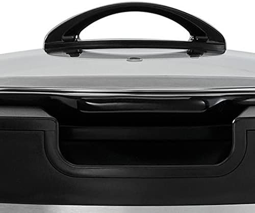 Crock-Pot Thermoshield 6 Quart Slow Cooker with Carry Handles x9 6d 96 k4 50 wk | Ref zox1gj