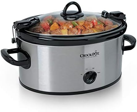 Crock-Pot Cook & Carry 6 Quart Portable Slow Cooker jf fv ks kw s7 8p | Ref ejdlro
