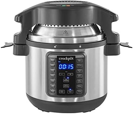 Crock-Pot Express Crisp 8 Quart 10-in-1 Pressure Cooker po sk 35 qq bn ud | Ref wrqwqg