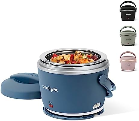 Crock-Pot Electric Lunch Box Food Warmer 20oz – Faded Blue uc og ml 7h vk m1 | Ref hqp0bp