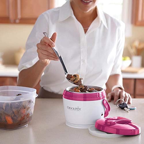 Crock-Pot Lunch Crock Portable Food Warmer 20oz – Pink ja 7q ua la lw g7 | Ref rohryl