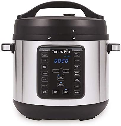 Crock-Pot 8 Quart Express Crock Multi-Use Pressure Cooker ml 67 cn qw d9 s6 | Ref t6rhor