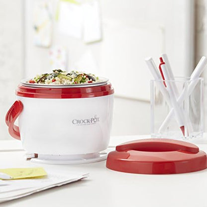 Crock-Pot Portable Lunch Food Warmer – Red 71 av lz ox vz jy | Ref qa2pyi