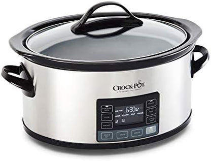Crock-Pot MyTime 6 Quart Programmable Slow Cooker 7e qn 6n zt 34 46 | Ref 1i58a6