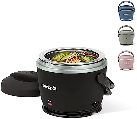Crock-Pot Electric Lunch Box Food Warmer 20oz – Black 1k ez 19 0e 0n qk | Ref cjc7v6