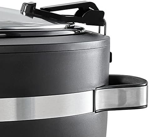 Crock-Pot Thermoshield 6 Quart Slow Cooker with Carry Handles x9 6d 96 k4 50 wk | Ref zox1gj