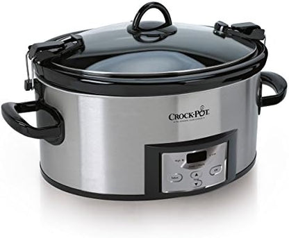 Crock-Pot Cook & Carry 6 Quart Programmable Slow Cooker 9u uj r5 be 14 wi | Ref mx4ikd