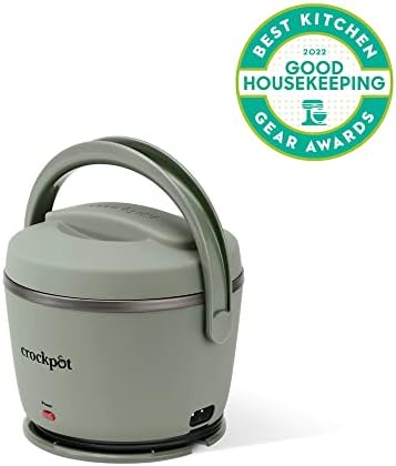 Crock-Pot Portable Electric Lunch Box Food Warmer – Green w8 y7 7u gh 4j c6 | Ref f4pha8
