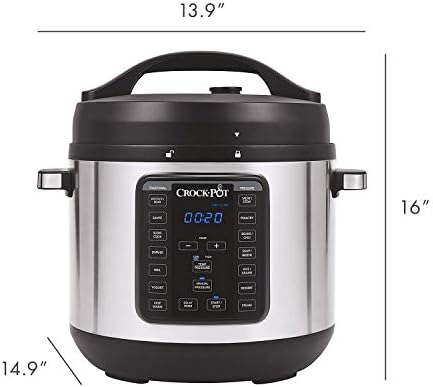 Crock-Pot 8 Quart Express Crock Multi-Use Pressure Cooker ml 67 cn qw d9 s6 | Ref n99oh8