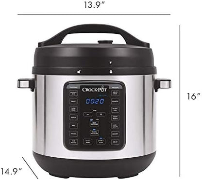 Crock-Pot 8 Quart Express Crock Multi-Use Pressure Cooker ml 67 cn qw d9 k3 | Ref ucbksb