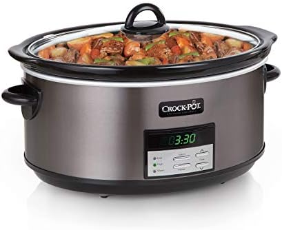 Crock-Pot 8 Quart Programmable Slow Cooker with Auto Warm 78 at nb yl ik bb | Ref 1jielp