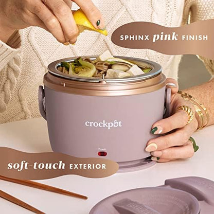 Crock-Pot Electric Lunch Box Food Warmer 20oz – Blush Pink 62 w5 kx 4l 5z q5 | Ref e5o59y
