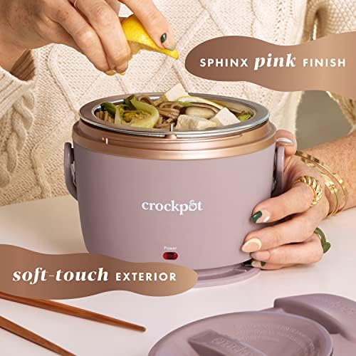 Crock-Pot Electric Lunch Box Food Warmer 20oz – Blush Pink 62 w5 kx 4l 5z q5 | Ref hknt14