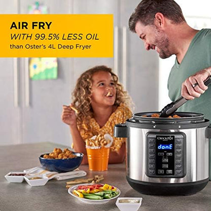 Crock-Pot Express Crisp 8 Quart 10-in-1 Pressure Cooker po 6d 34 ix z0 w4 | Ref vxhs37