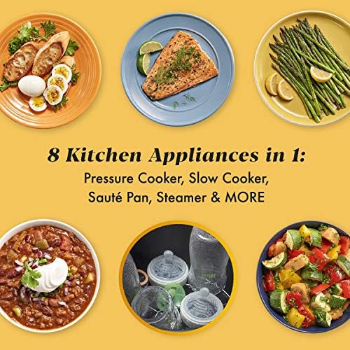Crock-Pot 8 Quart Express Crock Multi-Use Pressure Cooker ml 67 cn qw d9 s6 | Ref t6rhor