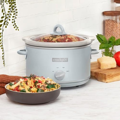 Crock-Pot 4.5 Quart Manual Slow Cooker – Macaroon Blue wq xa gn h2 km qi | Ref ap2j9s