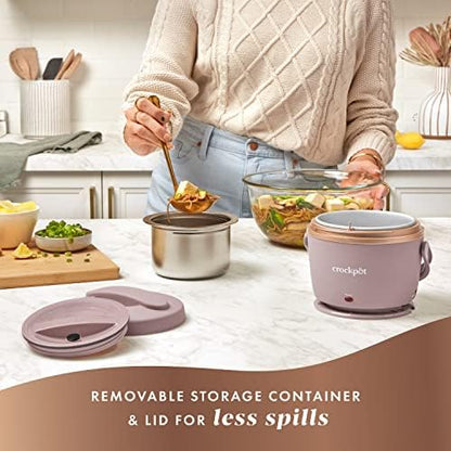 Crock-Pot Electric Lunch Box Food Warmer 20oz – Blush Pink 62 w5 kx 4l 5z q5 | Ref e5o59y