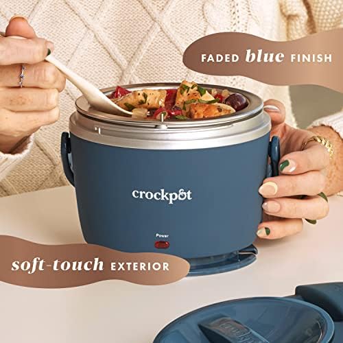 Crock-Pot Electric Lunch Box Food Warmer 20oz – Faded Blue uc y2 6p x6 zp hf | Ref k9xenn