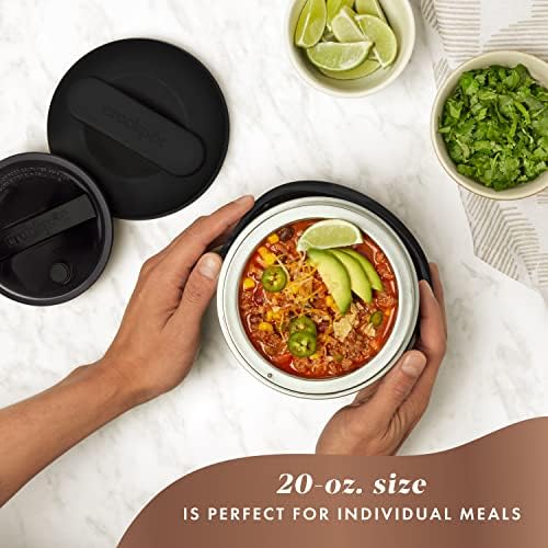 Crock-Pot Electric Lunch Box Food Warmer 20oz – Black 1k ez 19 0e 0n qk | Ref cjc7v6