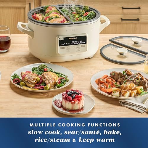 Crock-Pot MultiMeal Multicooker with Programmable Slow Cooker d0 f9 68 vq gz pv | Ref medka7