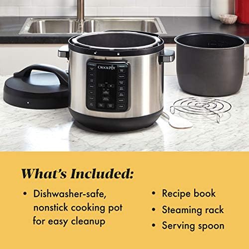 Crock-Pot 8 Quart Express Crock Multi-Use Pressure Cooker ml 67 cn qw d9 s6 | Ref n99oh8