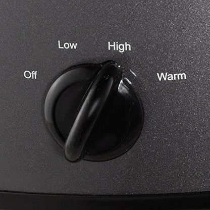 Crock-Pot 7 Quart Slow Cooker – Charcoal 61 b1 63 5o nv 62 | Ref m4krp9