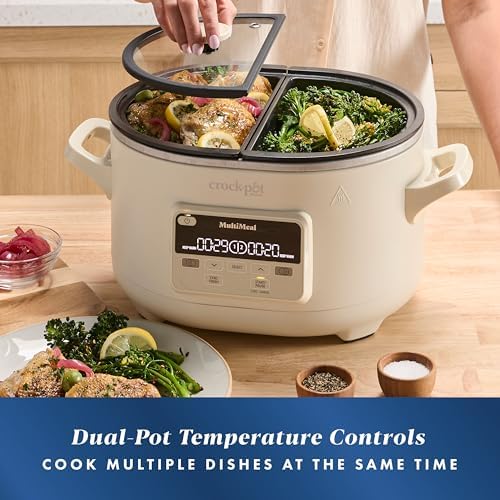 Crock-Pot MultiMeal Multicooker with Programmable Slow Cooker d0 f9 68 vq gz pv | Ref medka7