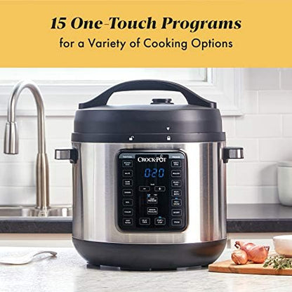 Crock-Pot 8 Quart Express Crock Multi-Use Pressure Cooker ml 67 cn qw d9 s6 | Ref t6rhor