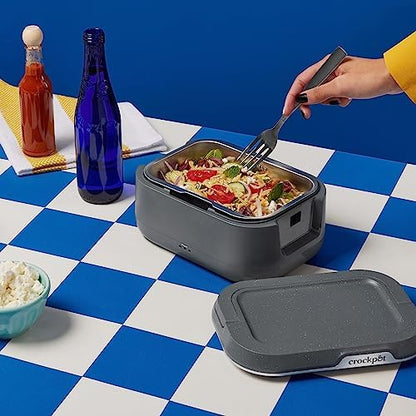 Crock-Pot Portable Electric Lunch Box Food Warmer 28oz k9 oj 78 3a d0 u2 | Ref owaykr