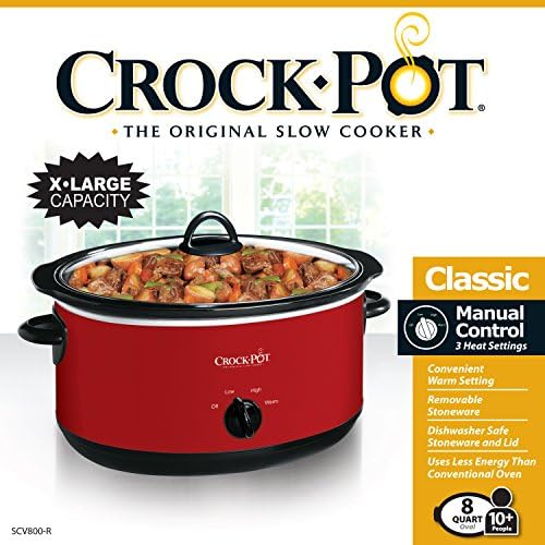 Crock-Pot Express Crock 8 Quart Programmable Slow Cooker 8r na ih 85 w5 ff | Ref 4h8nox