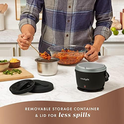 Crock-Pot Electric Lunch Box Food Warmer 20oz – Black 1k h1 q0 z3 tx 2d | Ref tl5r32