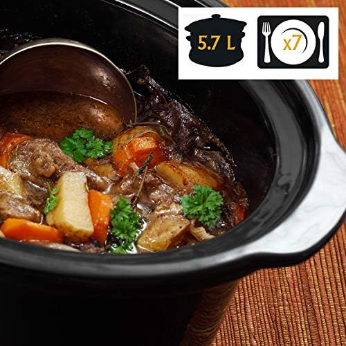 Crock-Pot Cook & Carry 6 Quart Portable Slow Cooker jf qc 6t oc ib 5g | Ref qynz27