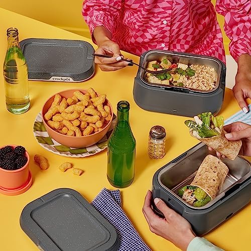 Crock-Pot Portable Electric Lunch Box Food Warmer 28oz k9 oj 78 em pu 0r | Ref thay32