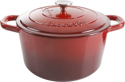 Crock-Pot 3 Quart Enameled Cast Iron Dutch Oven – Aqua 4m hv rh zm 8o 6i | Ref 89e7ar