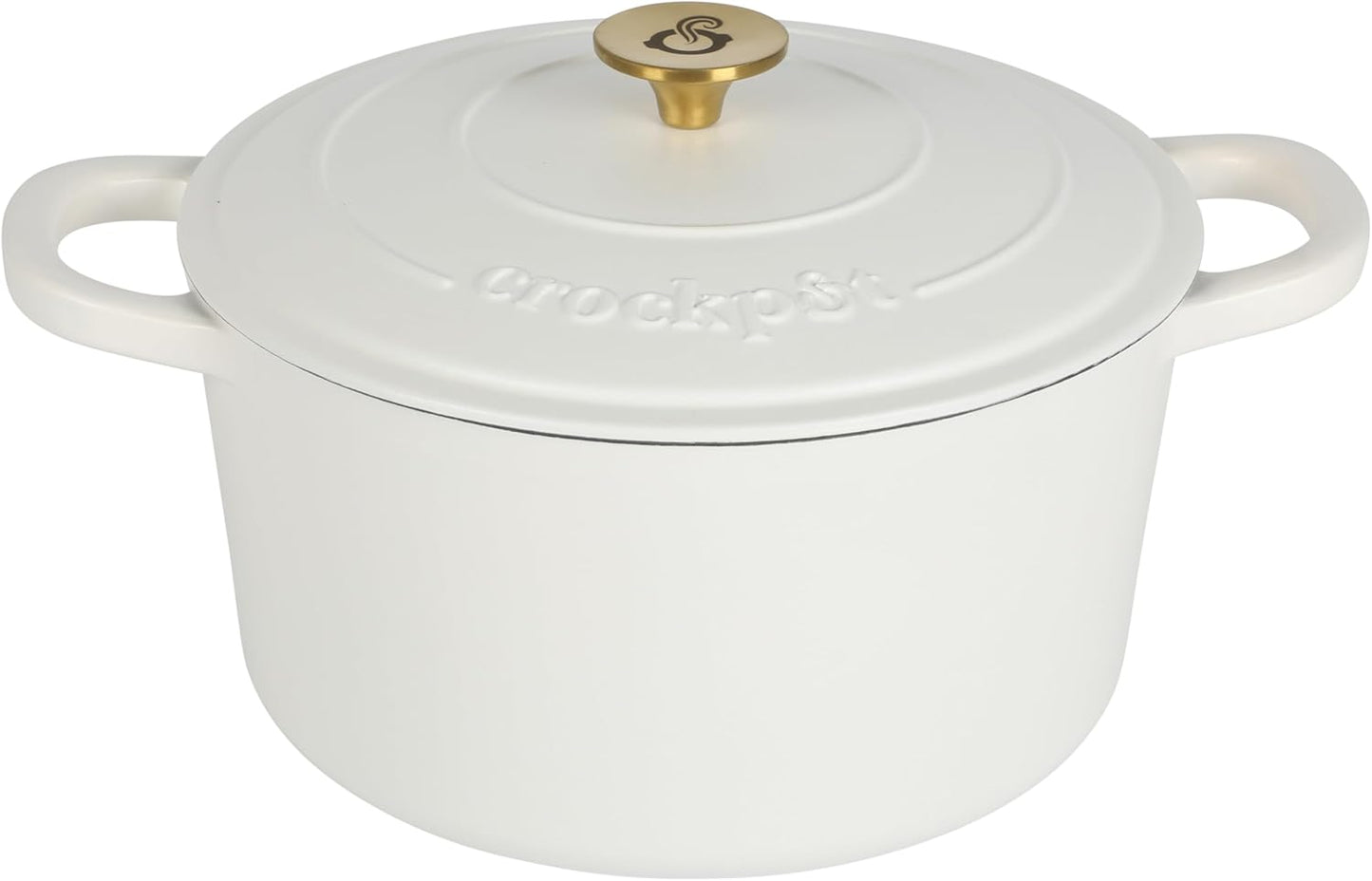 Crock-Pot 3 Quart Enameled Cast Iron Dutch Oven – Aqua 4m hv rh zm 8o 6i | Ref 89e7ar