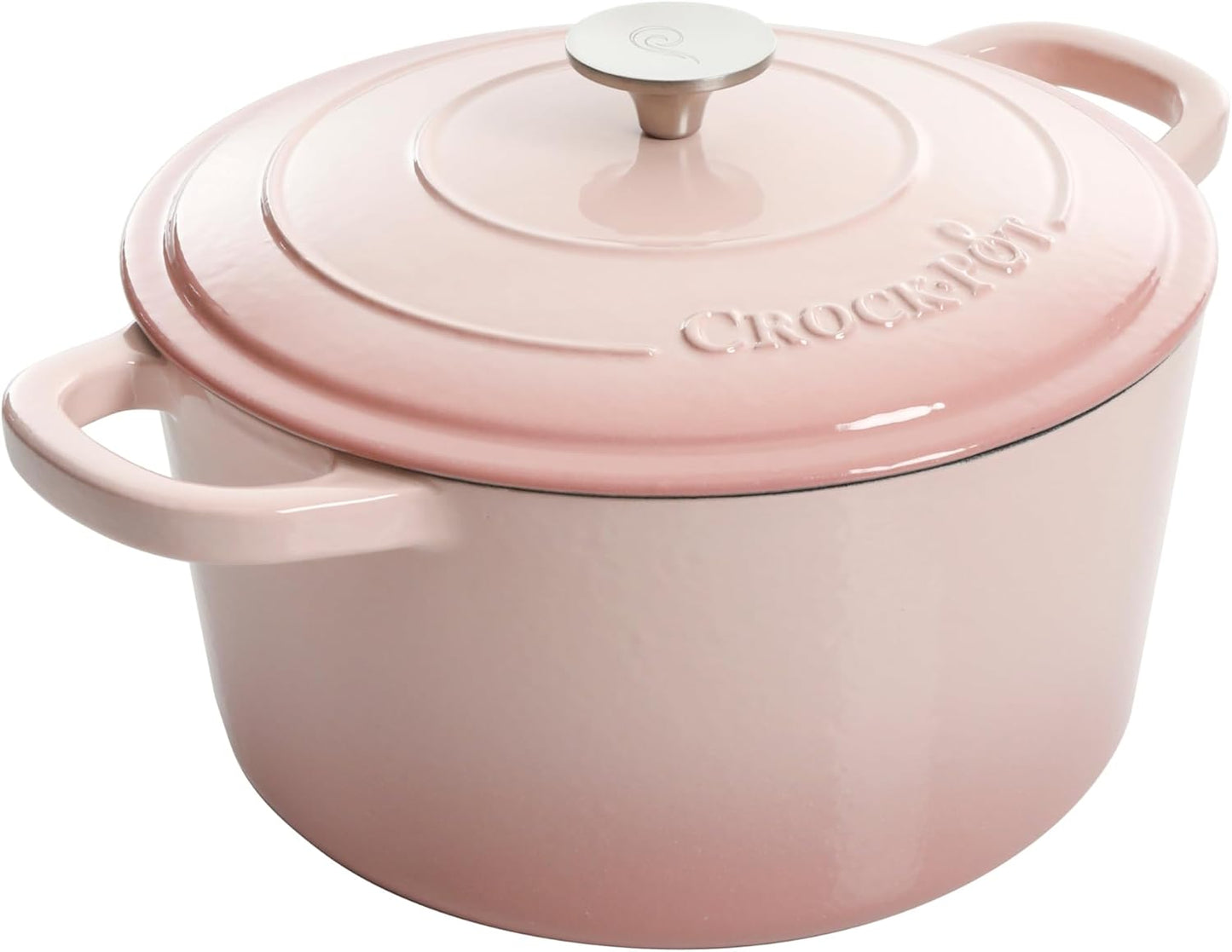 Crock-Pot 3 Quart Enameled Cast Iron Dutch Oven – Aqua 4m hv rh zm 8o 6i | Ref 89e7ar