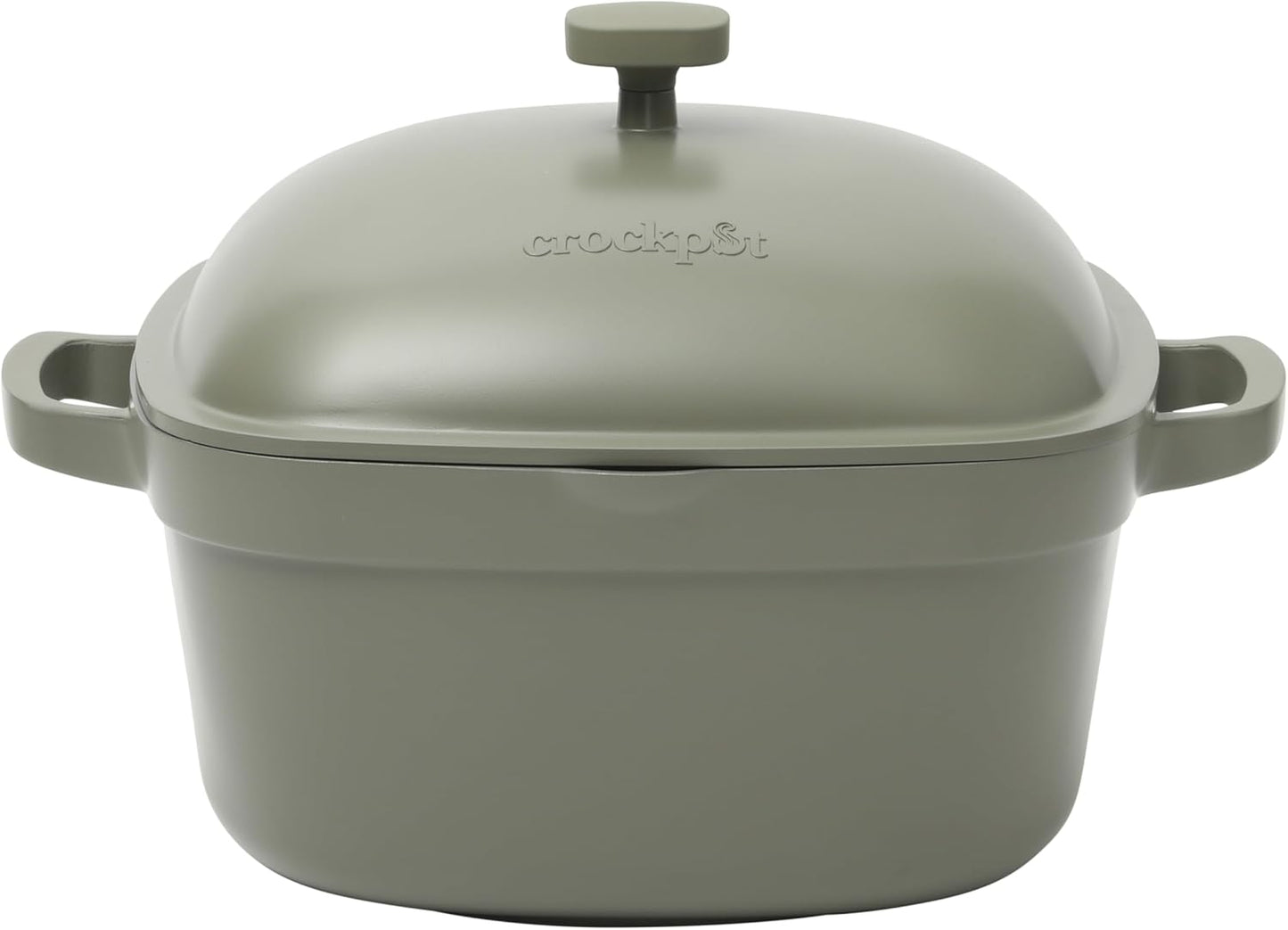 Crock-Pot 3 Quart Enameled Cast Iron Dutch Oven – Aqua 4m hv rh zm 8o 6i | Ref 89e7ar
