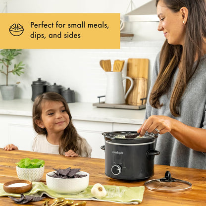 Crock-Pot 2 Quart Mini Slow Cooker – Classic Compact Cooker ec 7n rq cs ty ag | Ref l13x8a